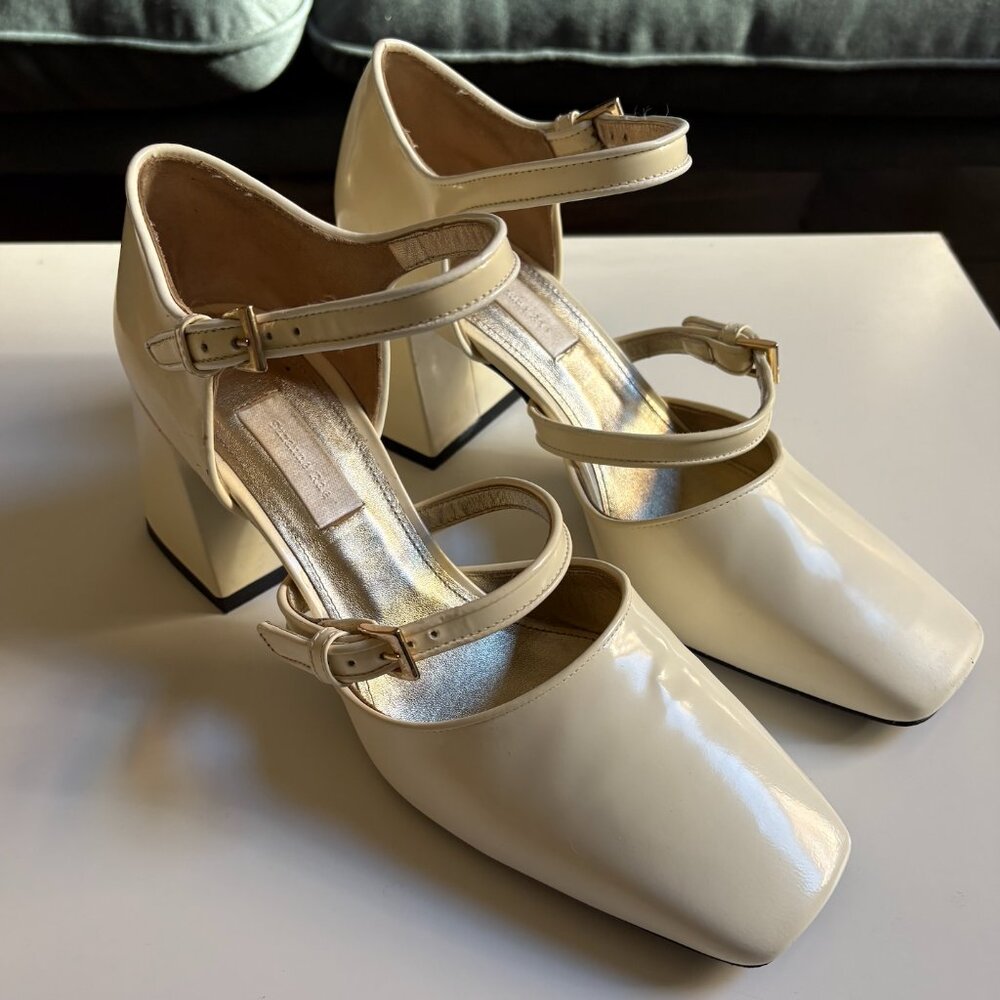 Suzanne Rae Leather D'Orsay Pumps